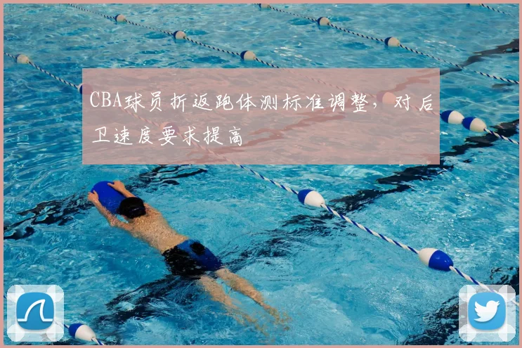 CBA球员折返跑体测标准调整,对后卫速度要求提高