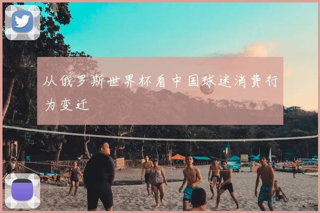 从俄罗斯世界杯看中国球迷消费行为变迁