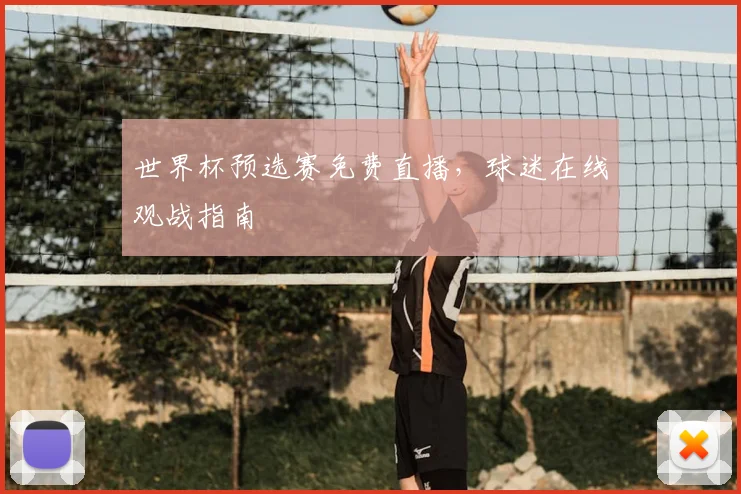 世界杯预选赛免费直播,球迷在线观战指南